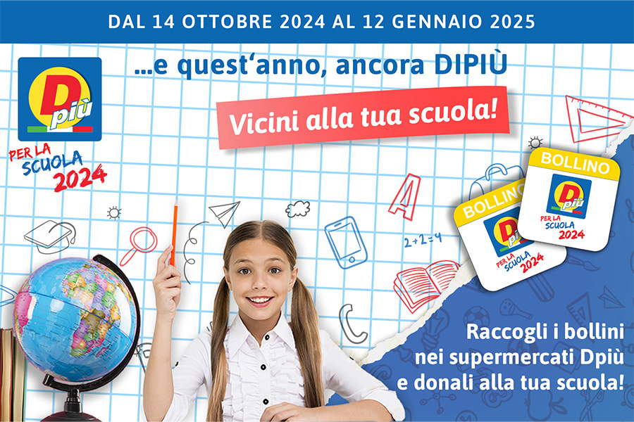 Di più per la scuola 2024